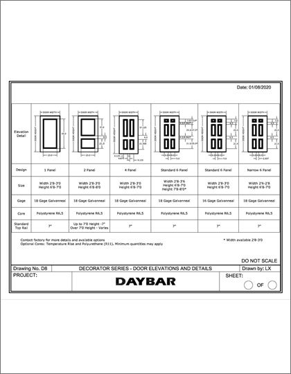 Daybar Decorator Series