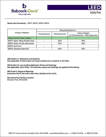 LEED Information