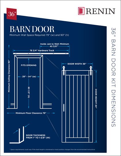 Barn Door Dimensions