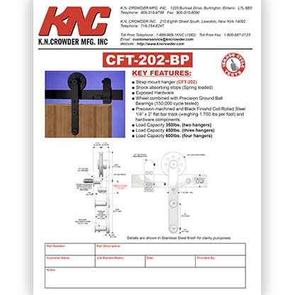 CFT-202-BP Strap Mount