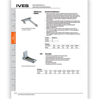 IVES Gravity Coordinators