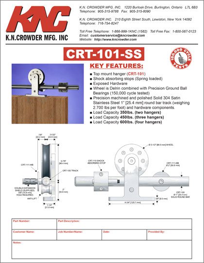 CRT-101 Top Mount