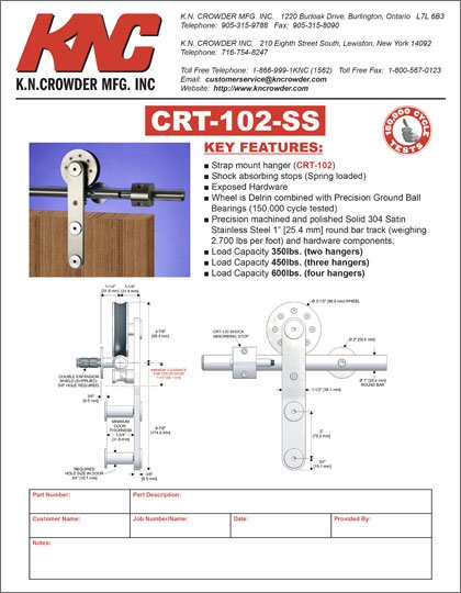 CRT-102 Strap Mount