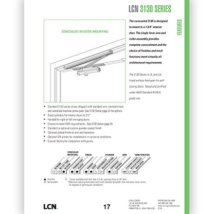 LCN 3130 Series