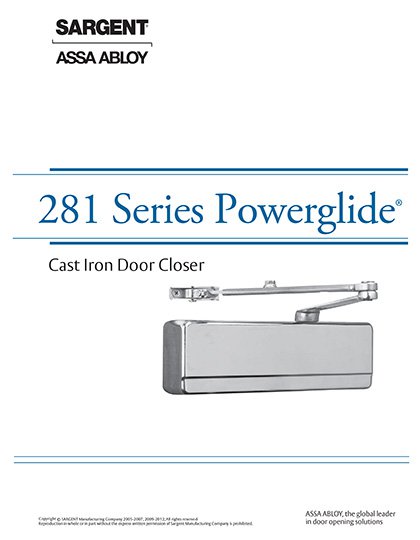 Sargent 281 Series Powerglide®