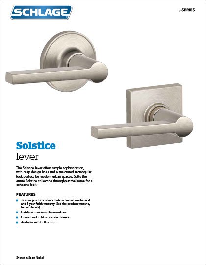 Solstice Lever