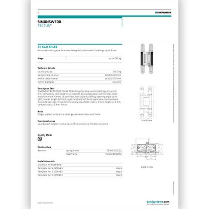 TECTUS TE 640 3D A8