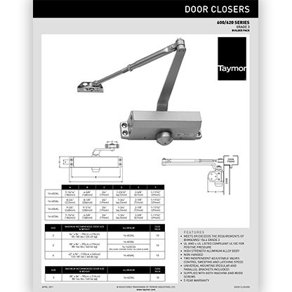 Taymor 600 Series