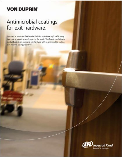 Von Duprin Antimicrobial Coating