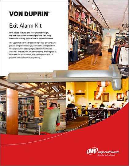 Von Duprin Exit Alarm Kit